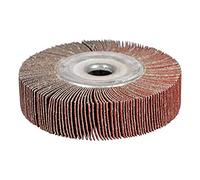 BHA Unmounted Flap Wheel for Bench Grinder, 4" x 1" x 5/8" (120 Grit)
