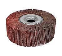 BHA Unmounted Flap Wheel for Bench Grinder, 6" x 2" x 1" (80 Grit)