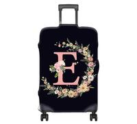 BHAHB Luggage Cover Protector, Washable Baggage Covers, Cute Aesthetic, Letter E, L, A, 28 Inch, Abrasion & Dirt Resistant, Multiple Patterns, Fashion, Women & Frequent Travelers