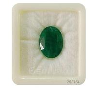 Bhairaw Gems 8.25 Ratti Brazilian Emerald Panna Gemstone, Emerald
