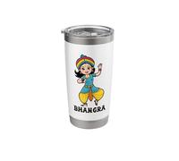 Bhangra Punjabi Design for Bhangra Dancer Stainless Steel Insulated Tumbler