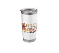 Bhangra Punjabi Design for Bhangra Dancer Stainless Steel Insulated Tumbler
