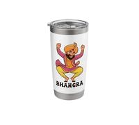 Bhangra Punjabi Design for Bhangra Dancer Stainless Steel Insulated Tumbler