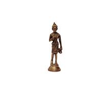 Bharat Haat Brass Neelkanth Varni Nilkanth Statue Sahajanand Swami Swaminarayan Idol Small Size Handicraft Art (3.5 inch, Yellow) BH07167