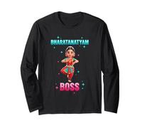 Bharatanatyam Boss Funny Dance Indian Kathak Women Girls Long Sleeve T-Shirt