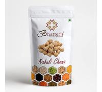 Bhatter's Indian Kabuli Chana Large | White Chickpeas |Whole Chana - 100% Natural & Pure with Premium Quality for Traditional Cooking- 500 Grams