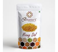Bhatter's Indian Moong Dal - Great for Kitchari - Split Mung Beans Washed - 100% Natural & Pure with Premium Quality for Traditional Cooking- 1000 Grams