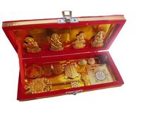 BHAVICREATION Shri Dhan Laxmi Kuber Bhandari Yantra (8 x 3 inch) for Diwali Puja Gift Sri