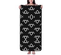 BHCASE Twin Peaks Owl Printed Coral Velvet Towel 27 x 55 in : Skin-friendly and comfortable, good water absorption,exquisite