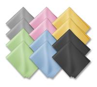 BHCCYS Glasses Cleaning Wipes (12 Pack) Premium Eyeglass Cleaning Cloth, Cleaning Wipes for Glasses, Phones, Screens, Lenses, Electronics and Everything