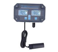 BHDK 5 in 1 PH EC TDS SALT G.S Temperature Monitor Meter Sensor Kit,Wall-Mounted Rechargeable Continuous Monitor Tester,APP Remote Control for Aquariums Hydroponics Pool Drinking Water Laboratory(UK)