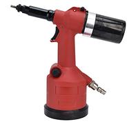 BHDK G1/4 Pneumatic Rivet Nut Setting Kit, Professional Heavy Duty Air Powered Riveter Rivet Gun, Zinc Alloy Pop Pneumatic Riveting Gun Rivet Tool for M3-M12 nuts for Metal Plates, Pipes