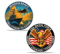 BHealthLife US Navy Force Military Challenge Coins - Marine Corps Coins for Veterans - Naval Aviation Keepsake Memorial Day Veterans Day Military Gifts for Men