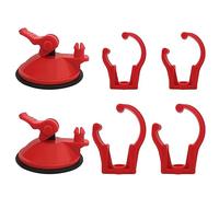 BHFYOB 1set Aquarium LED Light Suction Cups Clamp Fish LED Light Open Clip Fixing Clamps Holder for LED Light Aquarium