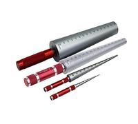 BHFYOB Conical Taper Gauge Taper Welding Feeler Gauge Gage Welding Taper Gage Feeler Depth Ruler for Hole Inspection Measur