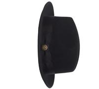 BHFYOB Homburg Top Hat with Ribbon Pork Pie Hat Victorian Age Wool Top Hat Classical Hat for Boy Men Adults Wool