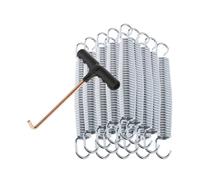 BHFZIAP 15Pcs Trampoline Springs for Outdoor Replacement Heavy Duty Trampoline Parts 16cm Spring