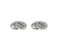 BHFZIAP 2 set 6 Pieces Large Hollow Flower Skull Charm Pendant Jewelry Gift Antique Silver