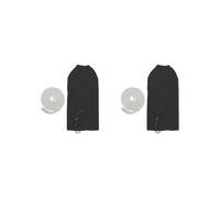 BHFZIAP 2 set Boat Fender Cover with Rope Marine Fender Cover for Voyage Yacht Marine G2 White Rope