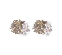 BHFZIAP 2 set Butterfly Charms Pendant Antique for Scrapbook Decoration Key Chains Earring silver and bronze, 50g