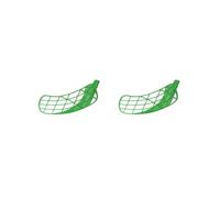 BHFZIAP 2 set Floorball Sticks Blade Equipment Easy Installation Inline Hockey Stick Blade Green Right Hand, for 18mm stick
