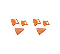 BHFZIAP 2 set Fly Tying Hackle Pliers Fly Tying Device Fittings Baits Lure Making Supplies 3Pcs Set, Orange, 3 pcs Set