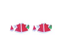 BHFZIAP 2 set Porch Goose Outfits Christmas Decoration Goose Costume for Lawn Outdoor Yard