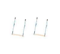 BHFZIAP 2 set Pull up Rings Adjustable Strap Gymnastics Bar for Backyard Indoor Girls Boys