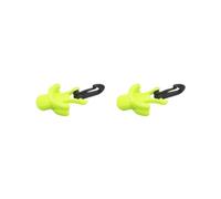 BHFZIAP 2 set Scuba Mouthpiece Holder Second Stage with Hanging Hook Scuba Essentials Plug Yellow