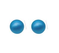 BHFZIAP 2 set Small Pilates Ball for Kids 6 inch Yoga Ball for Stretching Home Gym Blue, 15cm