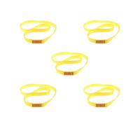 BHFZIAP 5 set 23KN Climbing Sling Fall Protection Rescue Safety Webbing Strap Belt Rope 60cm