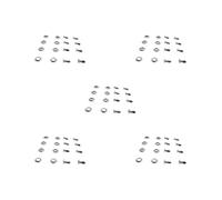 BHFZIAP 5 set 8x Snowboard Binding Screw Set Countersunk Head Screw Bolt Fixed Accessories