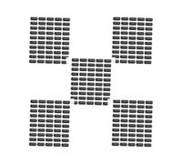 BHFZIAP 5 set Bicycle Brake Cable Frame Wrap Protector O-Rings Bike kits Black 50pc RC126, Black 50 pc RC126, 10mm