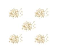 BHFZIAP 5 set Key Charms Small for Jewelry Findings Making Accessory DIY Crafting Supplies Gold 100pcs, 100 pcs