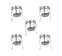 BHFZIAP 5 Set Laboratory Liftable Tripod Adjustable Multifunctional Detachable Lamp Holder