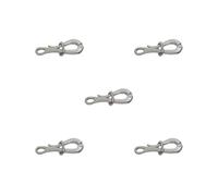 BHFZIAP 5 set Pelican Hook Shackle Ship Hook Boat Marine Hardware Accessories Pelican Hook 4inch