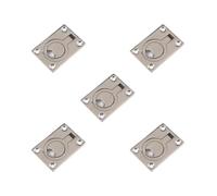 BHFZIAP 5 set Stainless Steel Floor Latch Ring Pull Handle Marine Lifting Handle