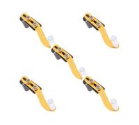 BHFZIAP 5 Set Universal CNC Alloy Folding Gear Shift Shifter Lever for Motorcycle Golden