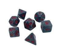 BHFZIAP 7Pcs Polyhedron Dices Party Game Dices D4 D8 D10 D6 D12 D20 for Card Game