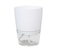 BHFZIAP Durable Automatic Water Absorbing Plant Pot Self Watering Flower Pot White L
