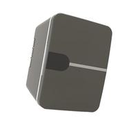 BHFZIAP Mini Fridge Lightweight Compact Refrigerator for Food Apartment Office, Gray