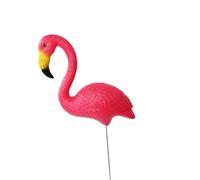 BHFZIAP Yard Ornament Bird Statue Figurine Sculpture Sidewalks Flamingo Garden Stake, Pink, 29.5x23cm 36cm