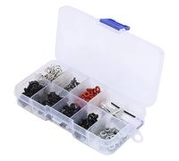 BHGAFD RC Metal Screw Replacement Kit for HSP 1/10 Remote Control Car, Includes Wrench Car Shell Buckle O Ring and Multiple Screw Types, Durable Metal RC Accessory Set