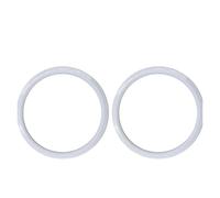 BHGMGEBLV Angel Eye Kit 2PCS Cotton Angel Eyes For Car Headlights Led Rings Universal 60mm 70mm 80mm 90mm Halo DRL For Motorcycle Auto 12-24V Halo Ring Kits(2PCS 100mm,Red)