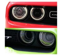 BHGMGEBLV Angel Eye Kit For Dodge For Challenger 2015-2023 Bluetooth App Ultra Bright Multi-Color RGB LED Angel Eyes Kit Halo Rings Halo Ring Kits