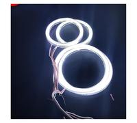 BHGMGEBLV Angel Eye Kit For SsangYong Kyron 2007 2008 2009 2010 COB Led Day Light White Cob Angel Eyes Ring Error Free Ultra Bright Halo Ring Kits