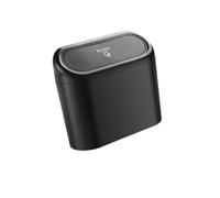 BHGMGEBLV Car Bin For Leapmotor T03 S01 C16 C11 C01 C10 2022-2021 Universal Car Trash Can ABS Auto Door Seat Back Storage Container Cars Trash Can