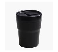 BHGMGEBLV Car Bin Multifunctional Car For Mini Trash Bin Cup Holder Can Auto Cap Mounts Black Plastic Interior Accessories Cars Trash Can