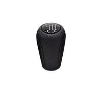BHGMGEBLV Car Gear Shift Knob for Mazda 3 BK BL 5 CR CW 6 II GH CX-7 for ER for MX-5 NC III 23 Leather 5/6-Speed Gear Shift Knob MT Shifter Lever Car Grip Head Lever(6 Speed with Hole)