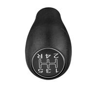 BHGMGEBLV Car Gear Shift Knob for Peugeot 504 505 309 205 CTI Gear Stick Anti-Slip Shift Knob 5 Speed Handle Car Grip Head Lever(Silver)